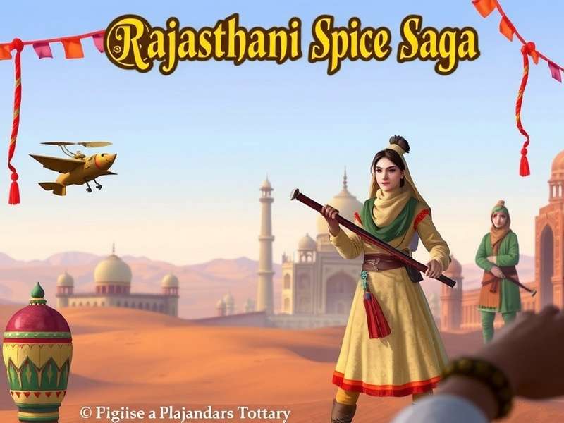 Rajasthani Spice Saga Game Cover